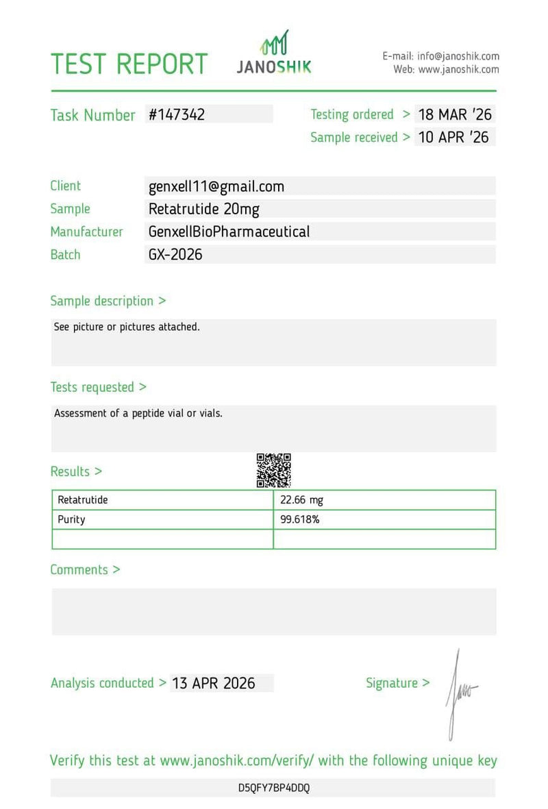 Certyfikat COA 1